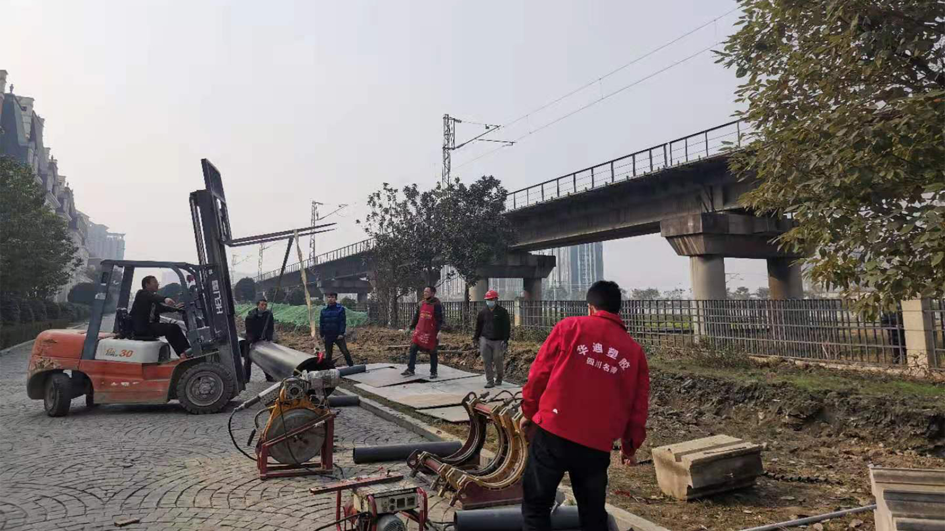 路易艺术城堡中央空调冷却塔系统改造项目